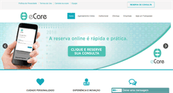Desktop Screenshot of clinicaecare.com.br